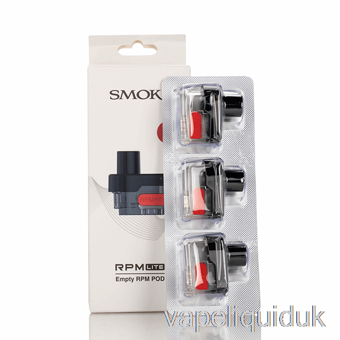 SMOK RPM Lite Replacement Pods 3.2mL Refillable Pod Capacity Vape Juice